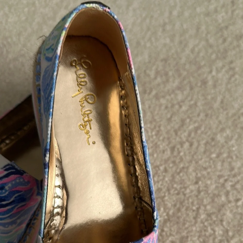 Lily Pulitzer Colorful Espadrille Flats